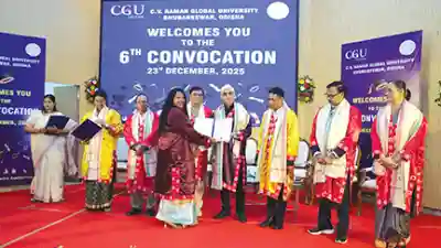 Graduation Milestones Reached At C.V. Raman Global University Sixth Convocation