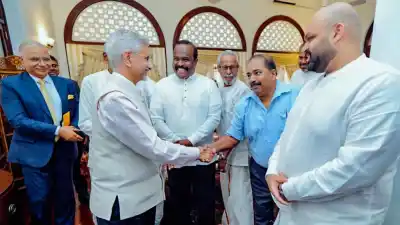S Jaishankar met SL Tamil leaders and discussed on post-Cyclone Ditwah relief and rehabilitation projects
