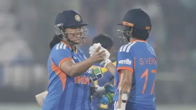 Explosive Shafali Verma leads India to dominant victory against Sri Lanka in Visakhapatnam T20I