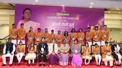 President presents Pradhan Mantri Rashtriya Bal Puraskar; Odisha’s Jyoshna Sabar among 20 children felicitated 