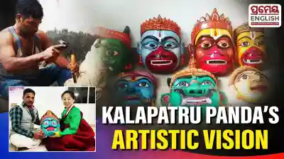 Kalapatru Panda Revives Baghamari Heritage Through Exquisite Wood Masks