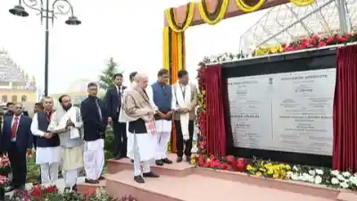 Amit Shah inaugurates Batadrava Cultural Project and honours Gopinath Bordoloi for saving Assam today