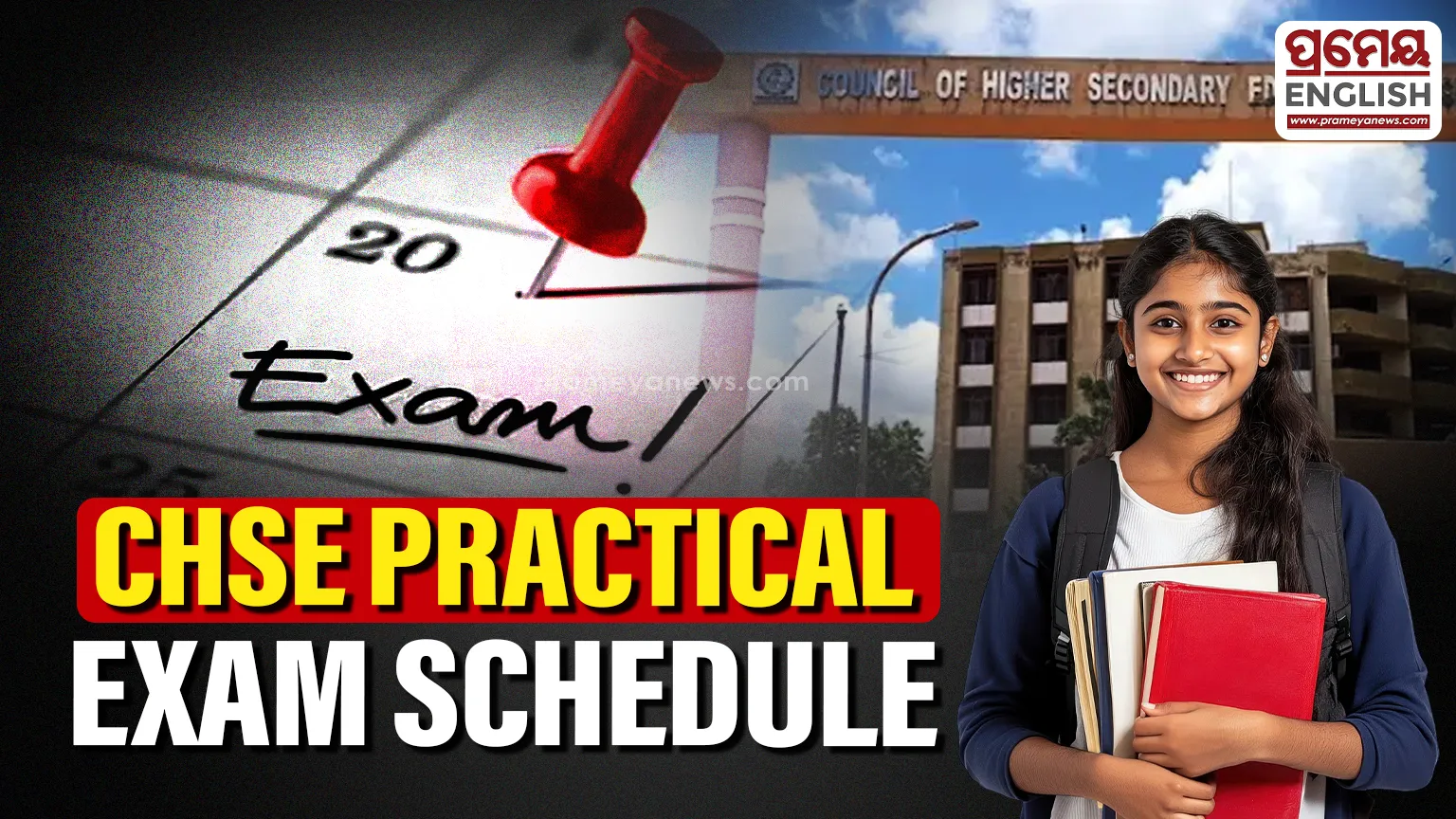 CHSE announces schedule for combined practical exams