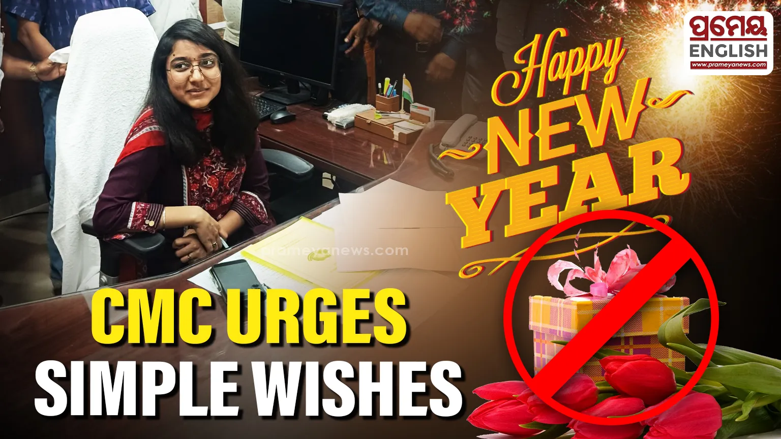 Wish “New Year” without flowers, gifts: CMC Commissioner’s unique appeal to officials 