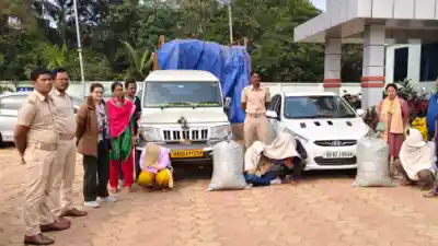 Contraband worth Rs 76.61 lakh seized in Odisha on Monday 