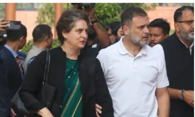 Rahul and Priyanka Gandhi arrive in Ranthambore amid New Year tourism surge