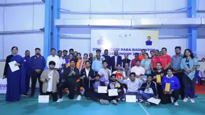 Odisha Para-badminton championship concludes 