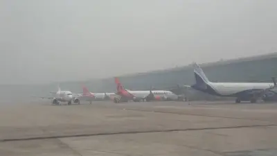 Delhi Airport flight cancellations affect 148 trips as thick fog blankets national capital