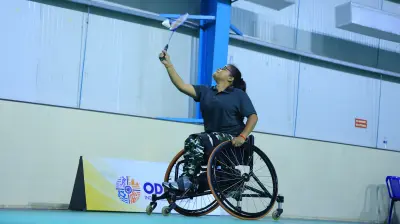 50 para shuttler joins Odisha State Para Badminton Championship