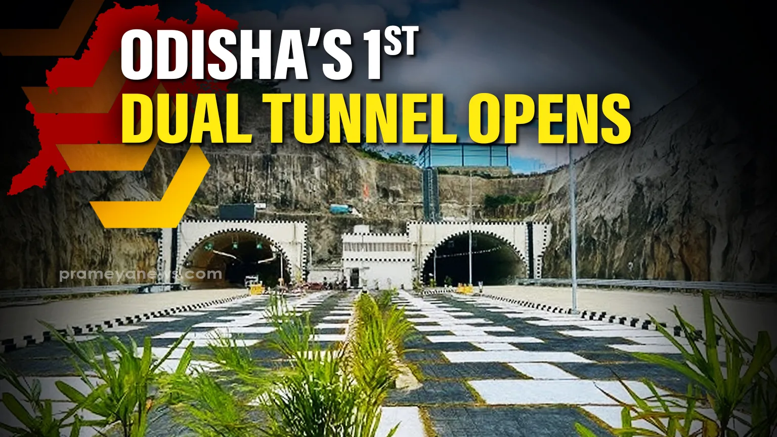 Odisha's first dual tunnel opens in Koraput