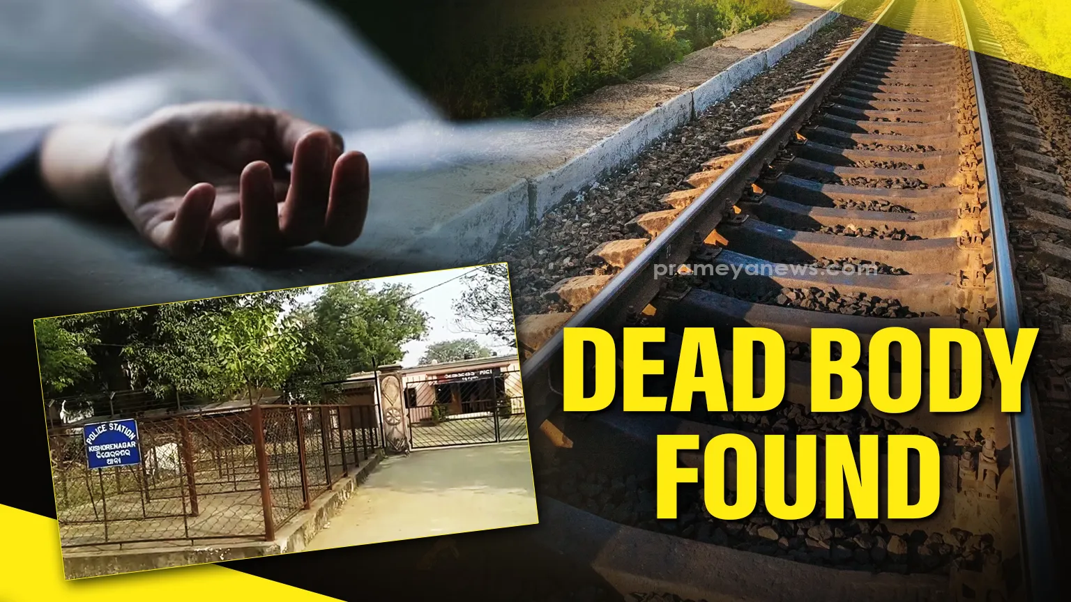  The body of a youth was recovered by the Rairakhol Railway Police from a railway track near Oskapali under the jurisdiction of the Talcher Railway Police Station.