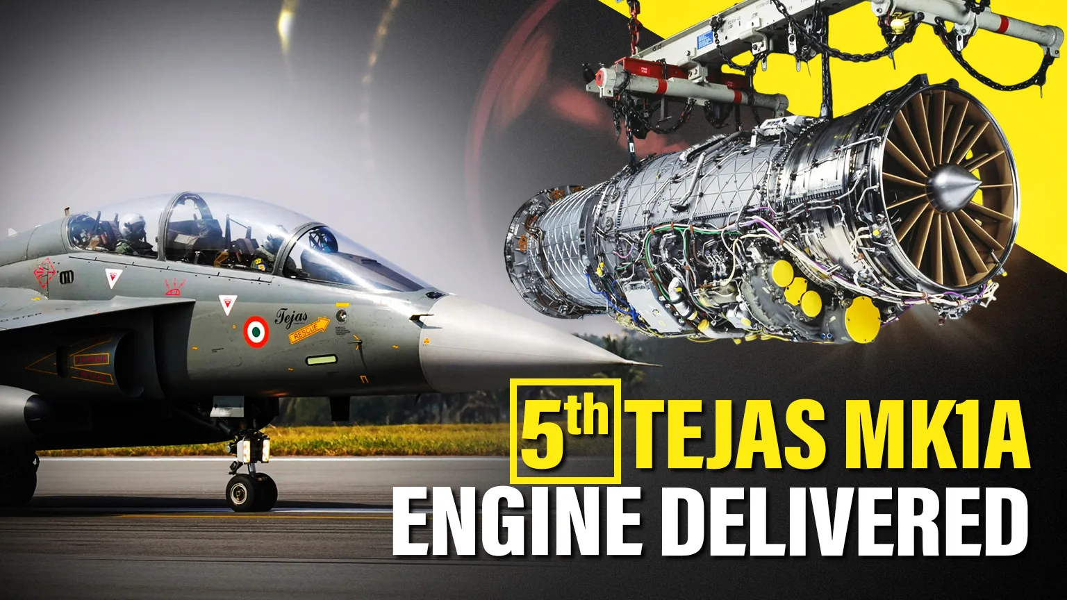 GE Aerospace Hands Over 5th LCA Tejas Mk1A Engine to HAL; Boost for Indigenous Fighter Jet Project