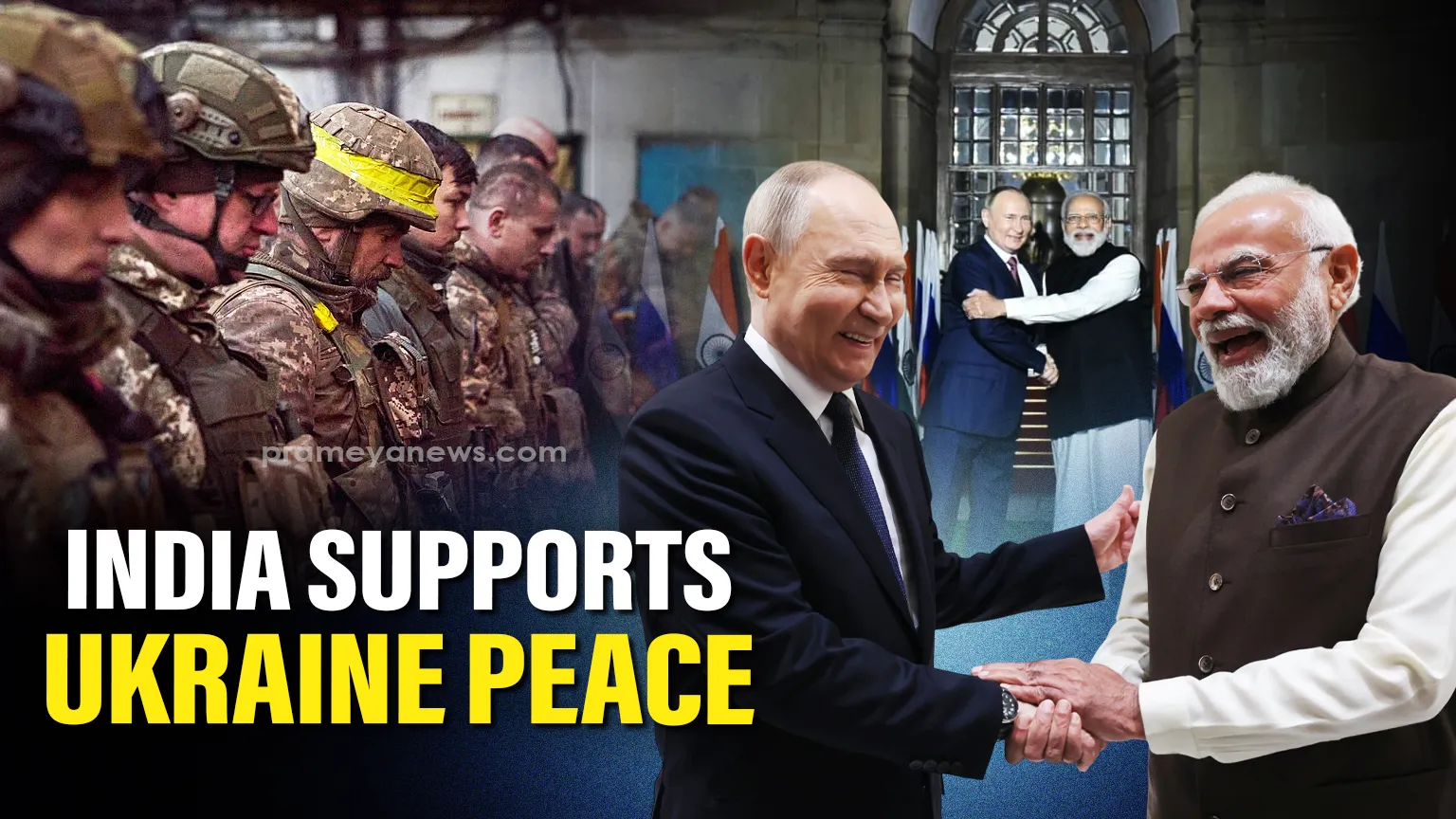 India supports all peace efforts in Ukraine, says Modi