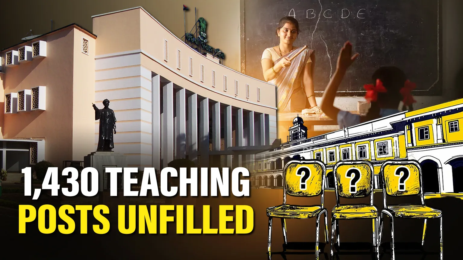 1,430 faculty posts vacant in Odisha Universities, Minister tells Assembly