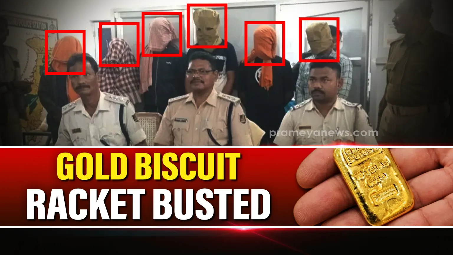 Gold biscuit racket busted in Nilagiri: Six arrested, cash and vehicles seized