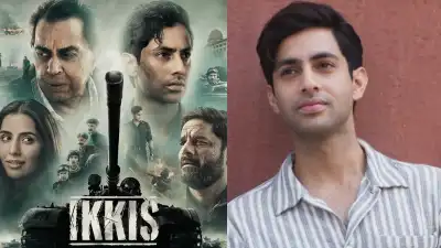 Ikkis Movie Review highlights Agastya Nanda and Dharmendra in a gripping 1971 war epic