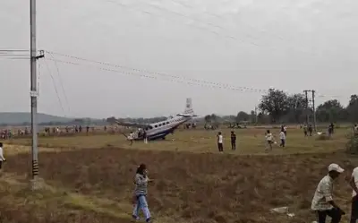 9-seater chartered aircraft crashes in Rourkela, six injured