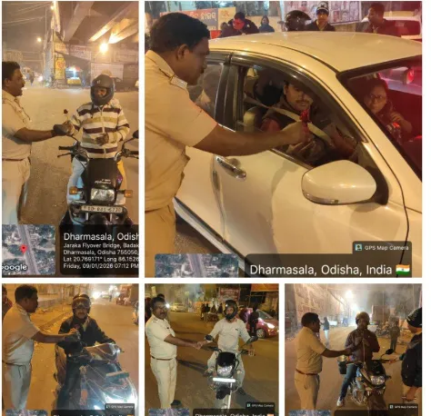 Odisha : Massive Crack Down on Traffic Violations in Central Range, Cuttack