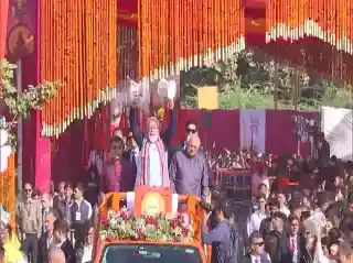 Gujarat: Atmosphere of devotion to Lord Shiva, combined with patriotism during PM Modi's visit