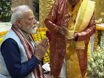 PM Modi offers prayers at Somnath temple after concluding Shaurya Yatra