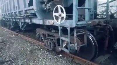 Goods train derailed in Belpahar