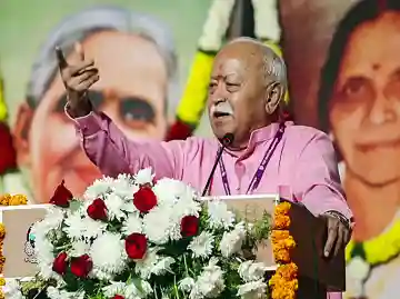 'Bhagwa Hai Apni Pehchaan': Mohan Bhagwat launches new powerful anthem of 'Shatak'