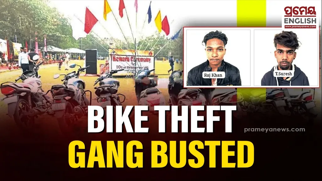 Two youths arrested for spate of bike thefts in Bhubaneswar