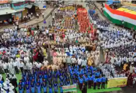 Over 50 lakh students, teachers participate in Mass Rendition of 'Vande Mataram' in Odisha