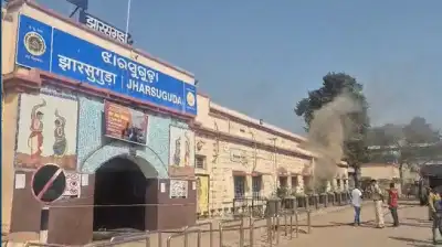 Odisha: Fire breaks out at Jharsuguda Railway Station; No casualties 