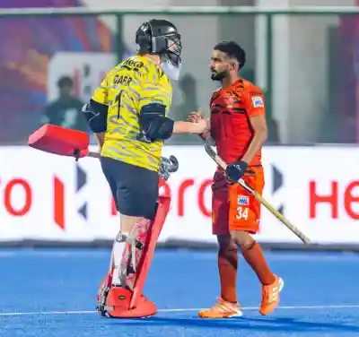 Jugraj Singh Hat-Trick Powers Sharchi Bengal Tigers to Thrilling 5-3 Victory Over Tamil Nadu Dragons
