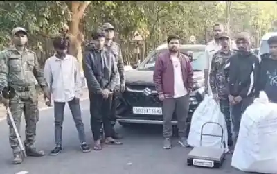 Phiringia police seize 75 kg of ganja, Four arrested