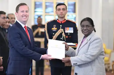 Envoys of three nations present credentials to President Murmu