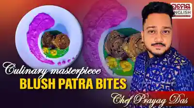 Experience Blush Patra Bites by Chef Prayag Das blending crispy tradition with creamy beetroot twist