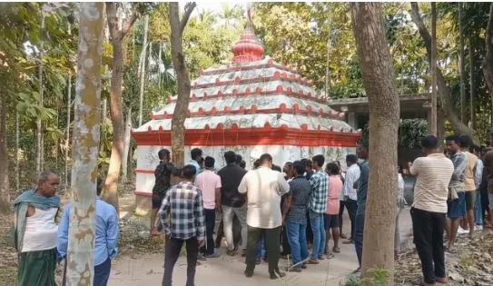 Salvation or Solitude: Odisha temple priest leans on Shiva Linga & collapses