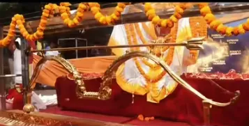 Swarna Dhanush arrives in Puri after touring 30 districts

