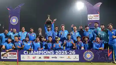 Vidarbha Lifts Maiden Vijay Hazare Trophy Title Beating Saurashtra By 38 Runs In Thrilling Final