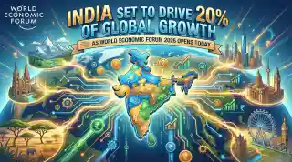 India Set To Drive 20% Of Global Growth As World Economic Forum 2026 Opens Today