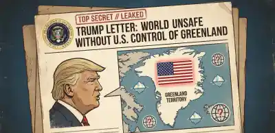 Leaked Donald Trump letter claims world unsafe without US taking total control of Greenland territory
