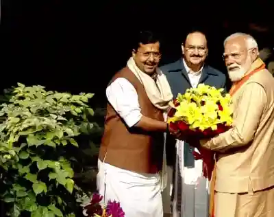 PM Modi arrives at BJP headquarters as Nitin Nabin set to take charge as new party chief