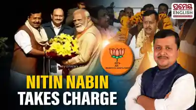 PM Modi arrives at BJP headquarters as Nitin Nabin set to take charge as new party chief