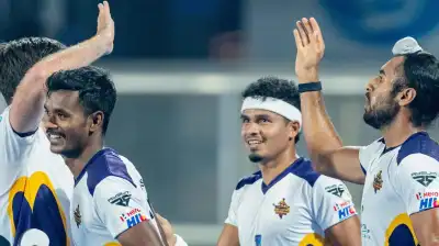 Hyderabad Toofans Secure Third Spot With Thrilling 3-2 Win Over HIL GC At Kalinga Stadium Turf