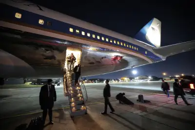 Technical Snag Forces Donald Trump To Return As Air Force One Aborts Switzerland Trip For Safety