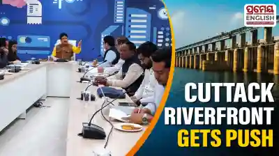 H&UD Minister reviews Mahanadi Riverfront Development Project at Cuttack