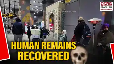 Panic at Delhi airport after recovery of human skeleton 