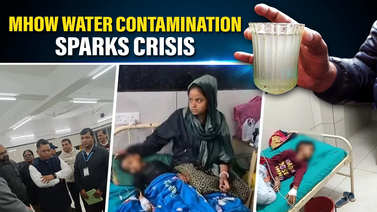 Mhow Residents Hospitalised Due to Indore Water Contamination