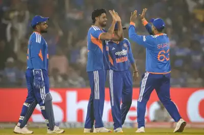 Explosive Ishan Kishan and Captain Surya Power India to 2-0 Series Lead in Raipur T20 Encounter