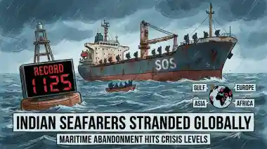 Record 1125 Indian Seafarers Stranded Globally As Maritime Abandonment Hits Crisis Levels