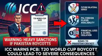 Mohsin Naqvi Comments Spark Tension As ICC Threatens To Suspend Pakistan From Asia Cup And T20 World Cup 2026