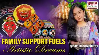 Sambalpur Artist Samiksha Mohanty Turns Childhood Hobby Into Promising Business