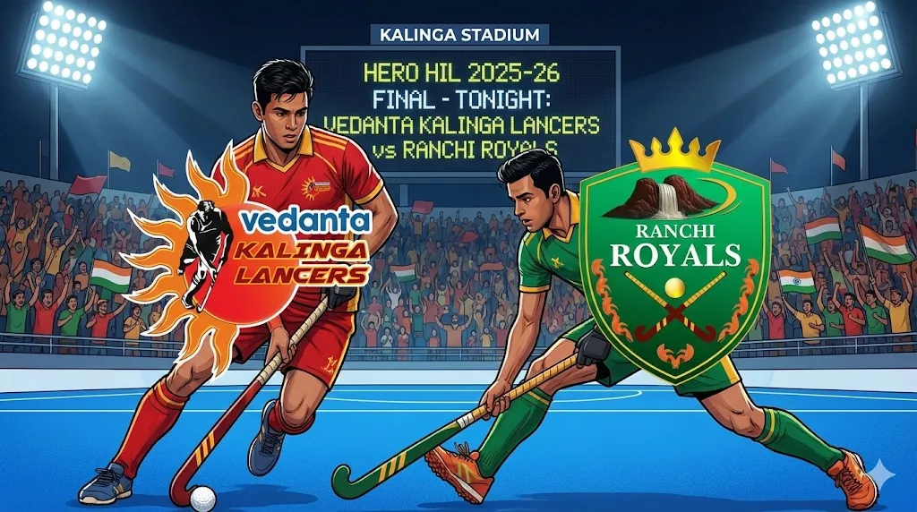 Vedanta Kalinga Lancers Battle Ranchi Royals For Hero HIL 2025-26 Final Glory On Home Turf
